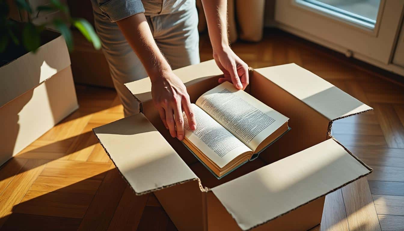 Protéger ses livres dans les cartons lors d’un déménagement longue distance