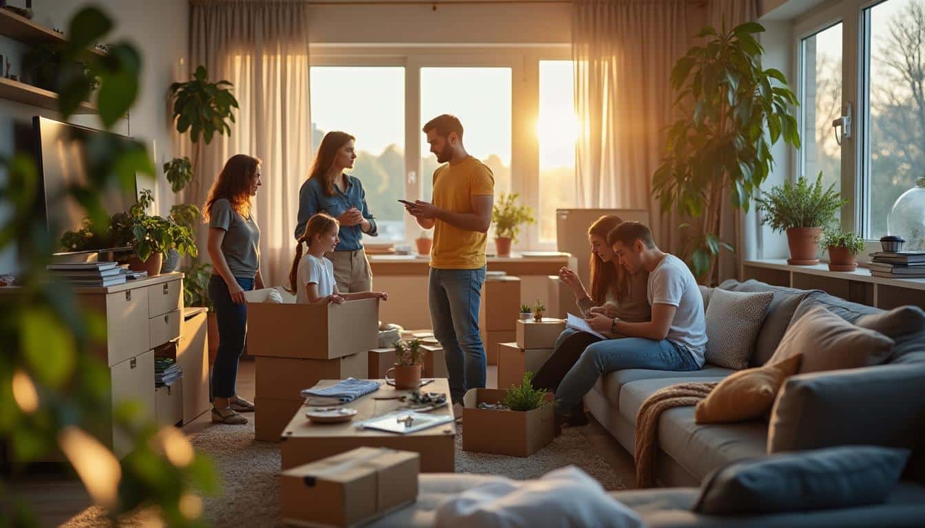 Illustration: Comprendre le volume à déménager : définition et éléments clés