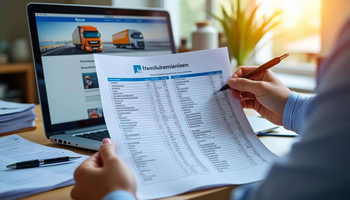 Illustration: Comprendre le registre officiel des entreprises de transport routier en France