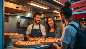 Camion de pizza autour de moi : trouver saveur et fraîcheur près de chez vous