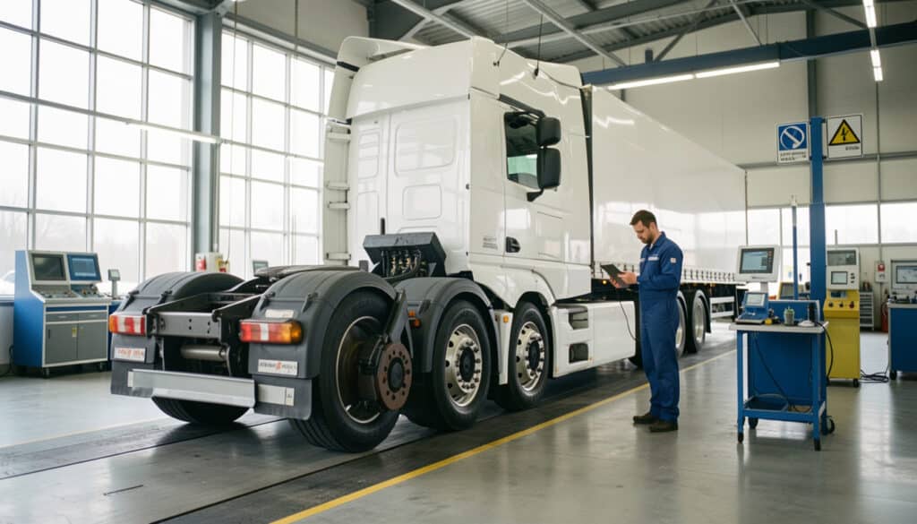 Contrôle technique camion : délais, prix et vérifications