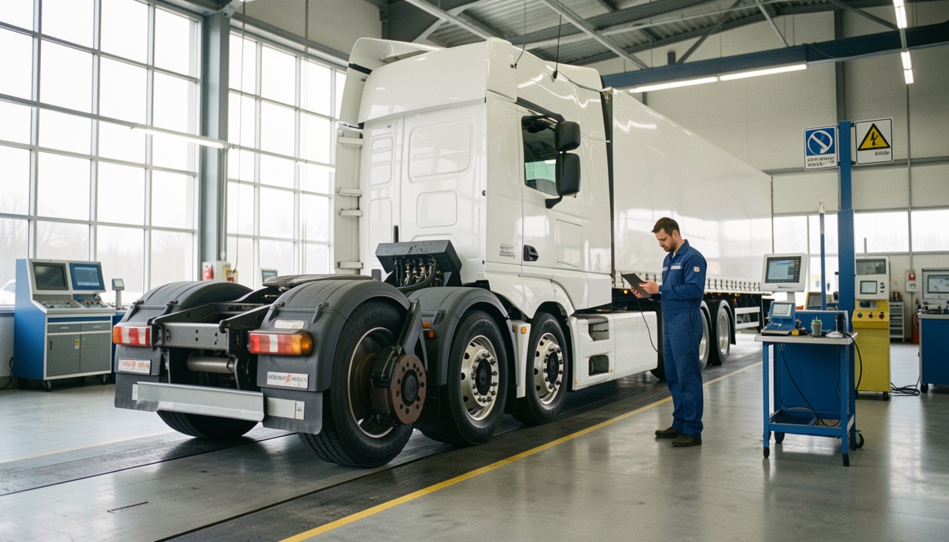 Contrôle technique camion : délais, prix et vérifications