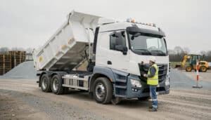 Camion de chantier : bien le choisir selon vos travaux