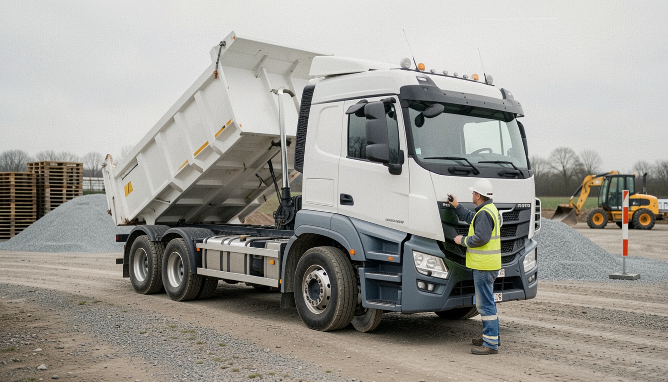 Camion de chantier : bien le choisir selon vos travaux