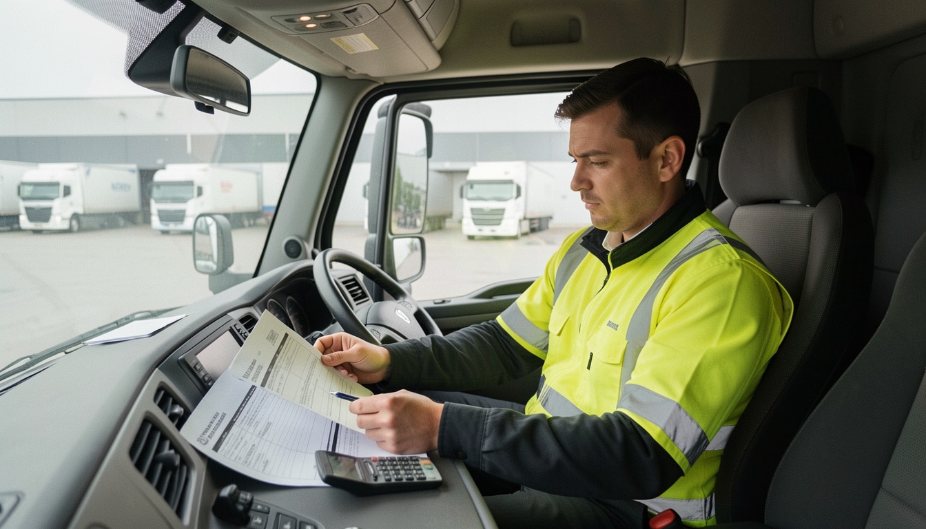 Coefficient du chauffeur routier et grille de salaire