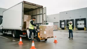 Déchargement de camion : les étapes pour le sécuriser