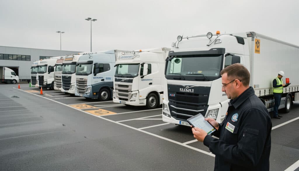 Bien gérer une flotte de poids lourds au quotidien