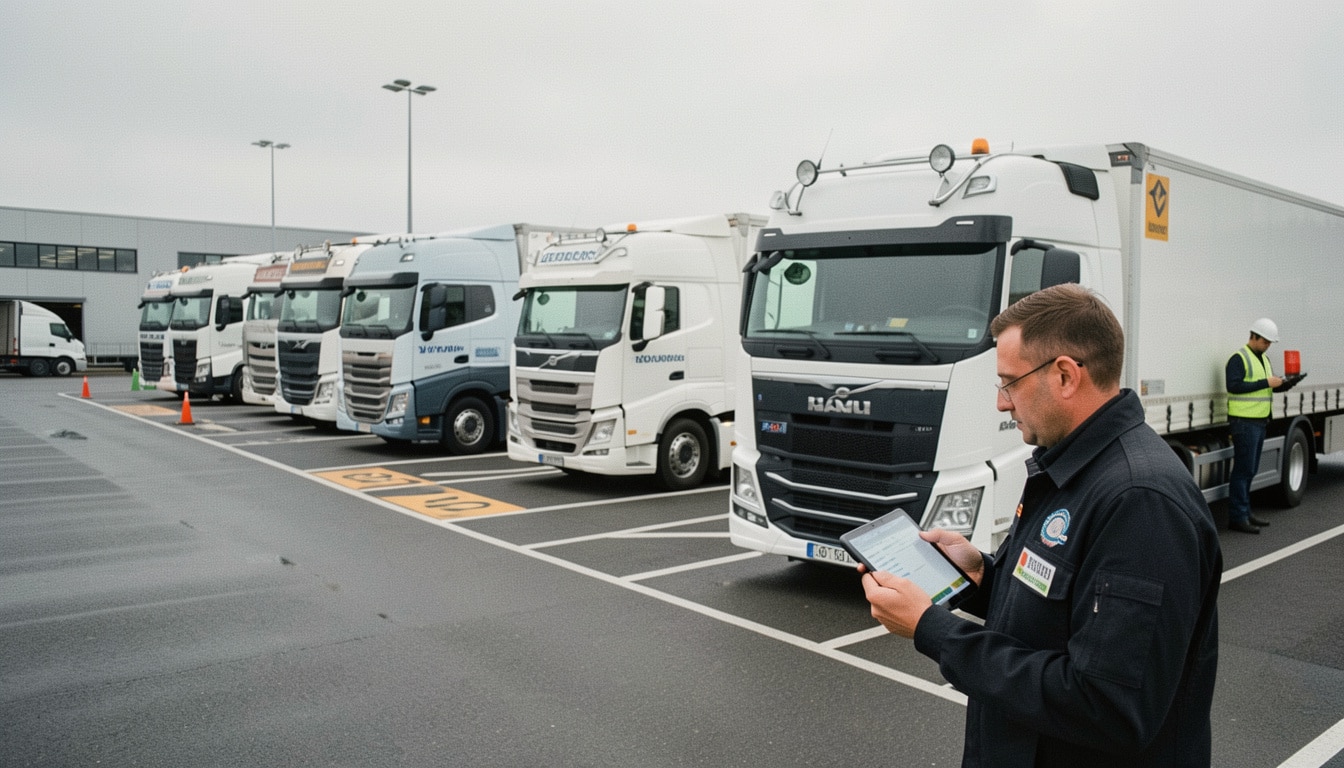 Bien gérer une flotte de poids lourds au quotidien