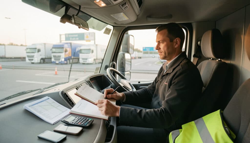 Prime de découcher du chauffeur routier : calcul