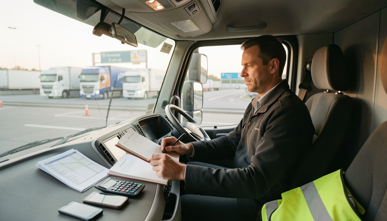 Prime de découcher du chauffeur routier : calcul